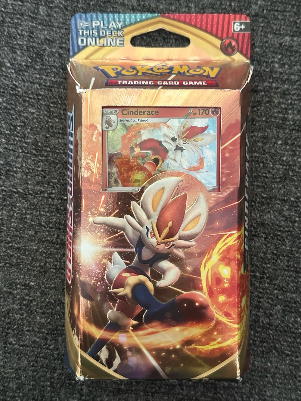 Brand NEW Pokemon Sword & Shield Cinderace Theme Deck Cards TCG